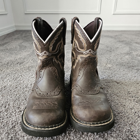 Justin Gypsy Round Toe Cowboy Boots sz 12D (Wide) - Picture 4 of 6